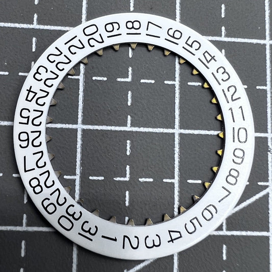 Original ETA7750 watch movement with genuine white date wheel for precision timekeeping