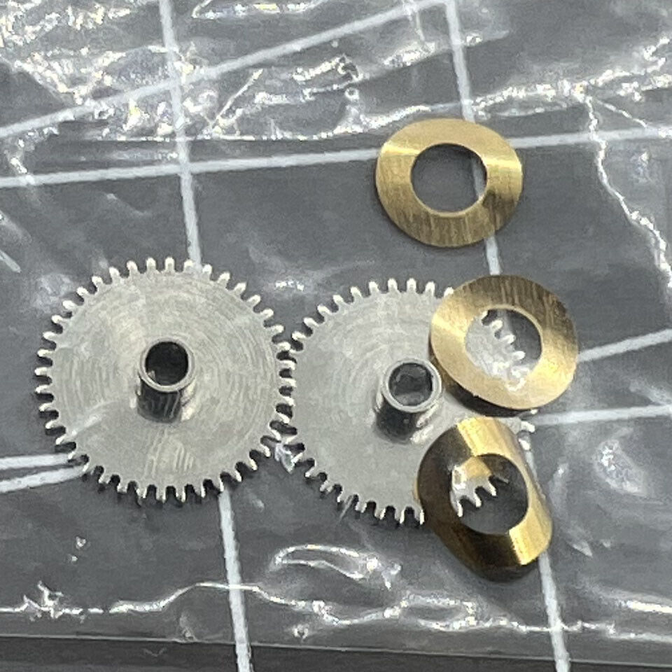 Hour wheel and train bridge set for Seagull ST3600 ETA6497 watch movement, precision fit components.
