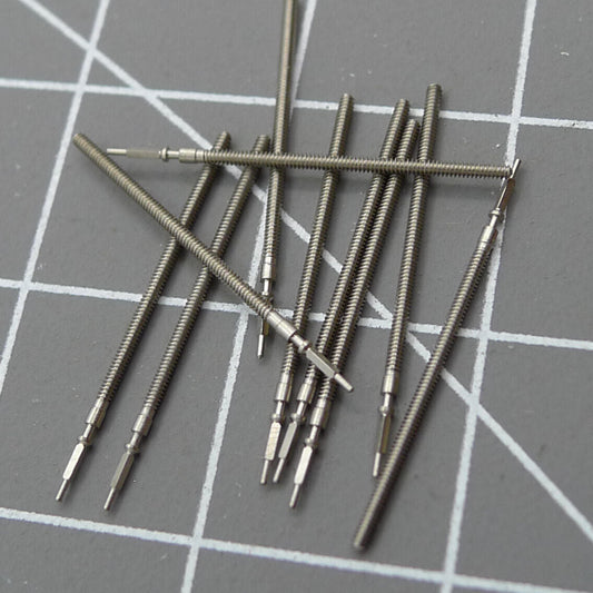 Watch winding stems for 5Y20 and 5Y30 movements, compatible spare parts.