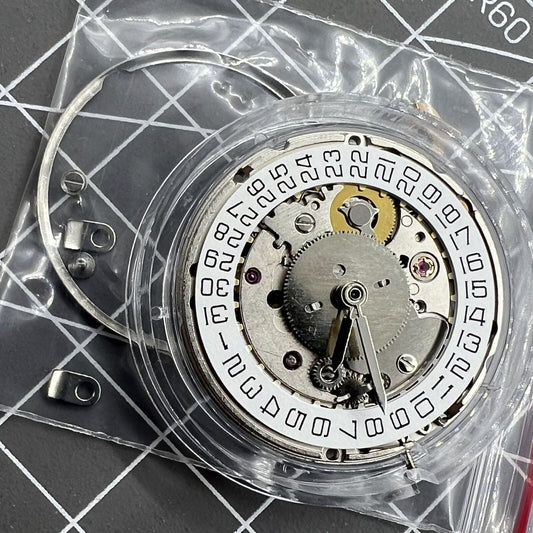 HZ6460 watch accessory showcasing 4 hands automatic GMT mechanism with ETA 2836-2 movement.