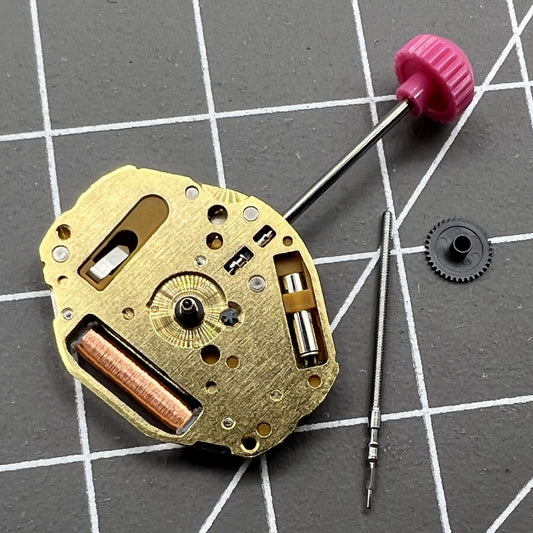 Japan Made Miyota 9T33 quartz movement watch mechanism by Miyota, precise and reliable timekeeping.