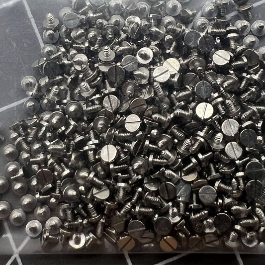 Watch case casing clamp screws compatible with Miyota 9015 9120 9100 movements, precision fit.