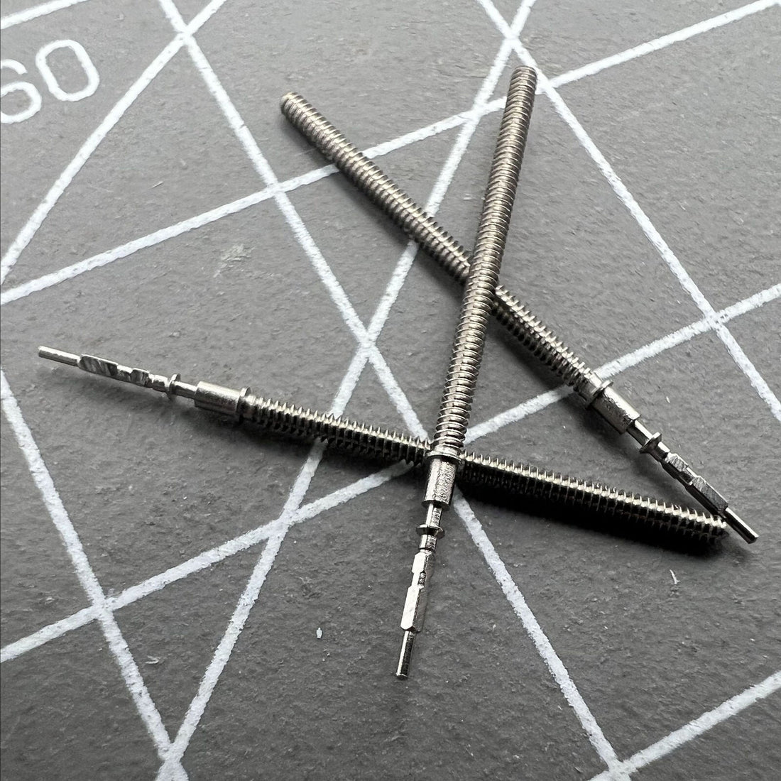 Watch winding stems replacement spare part for VX3RE VX3R movement, precise fit for repairs.