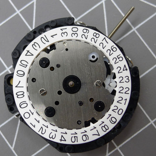 Japan-made Hattori Epson TMI VD51C quartz watch movement for precise timekeeping and reliable performance.
