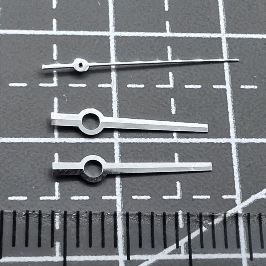 Silver hands without luminous for Seiko NH36 NH35 7S26 watch movement replacement accessory