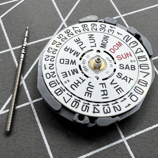 Hattori Epson VJ23 watch quartz movement for precise timekeeping in watch accessories.