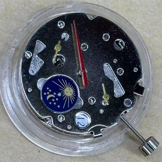 Tianjin ST16 T16 automatic watch movement with 3-hand display and single calendar function.