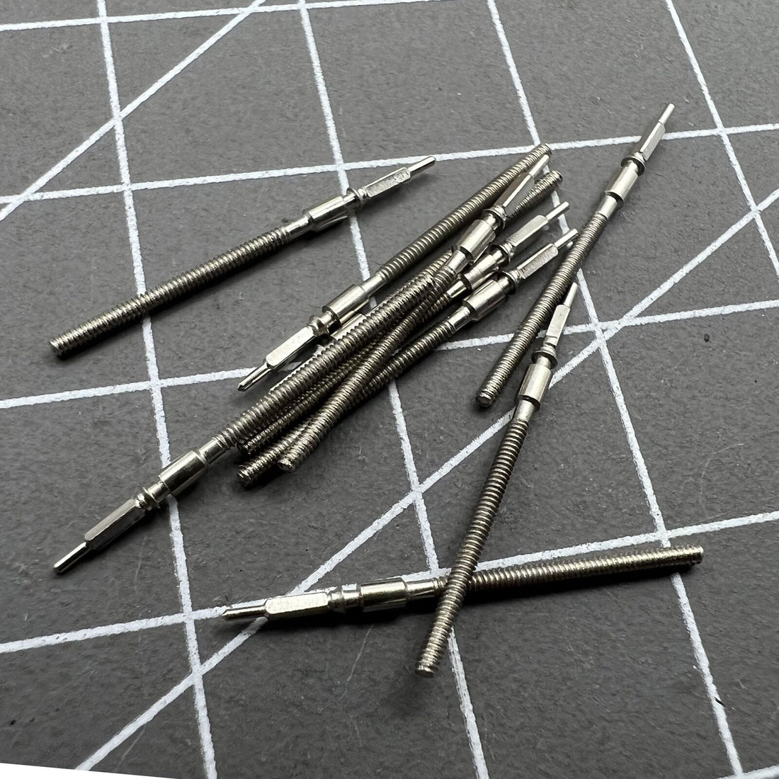 1. Generic watch winding stem for ETA2789 movement, compatible with various watch models.  