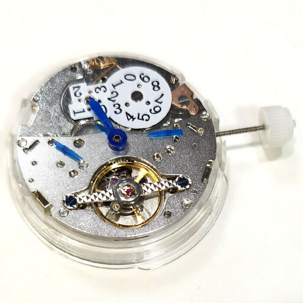 LB20 Movement automatic watch with mechanical 12-point calendar and five functional hands for precision timekeeping.