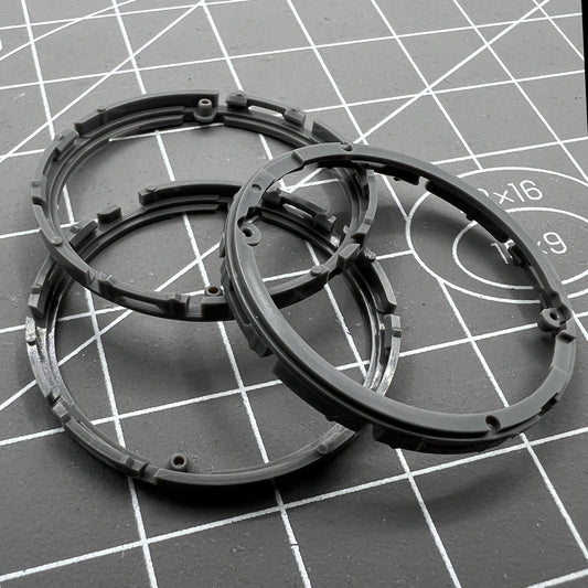 Set of 2 Seiko NH39 watch spacer rings for precise movement assembly and secure fit.