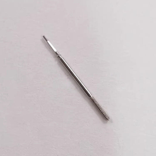 Replacement winding stem for JLC899/925/938 watch movements, precise fit for smooth repairs.