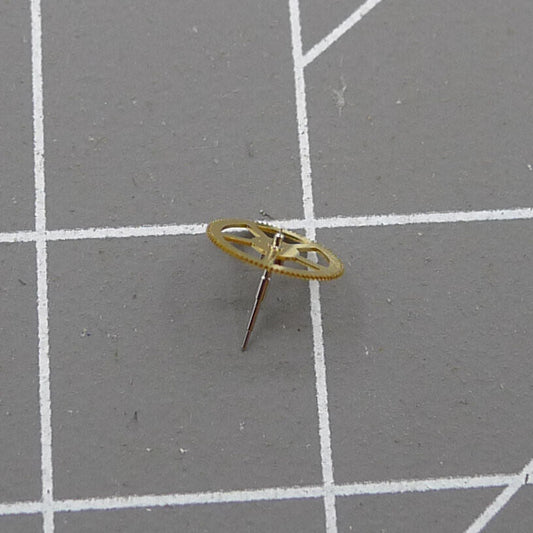 1. Golden 4.5H second wheels set for Miyota 82S5 82S7 watch movement, 3 pieces.  