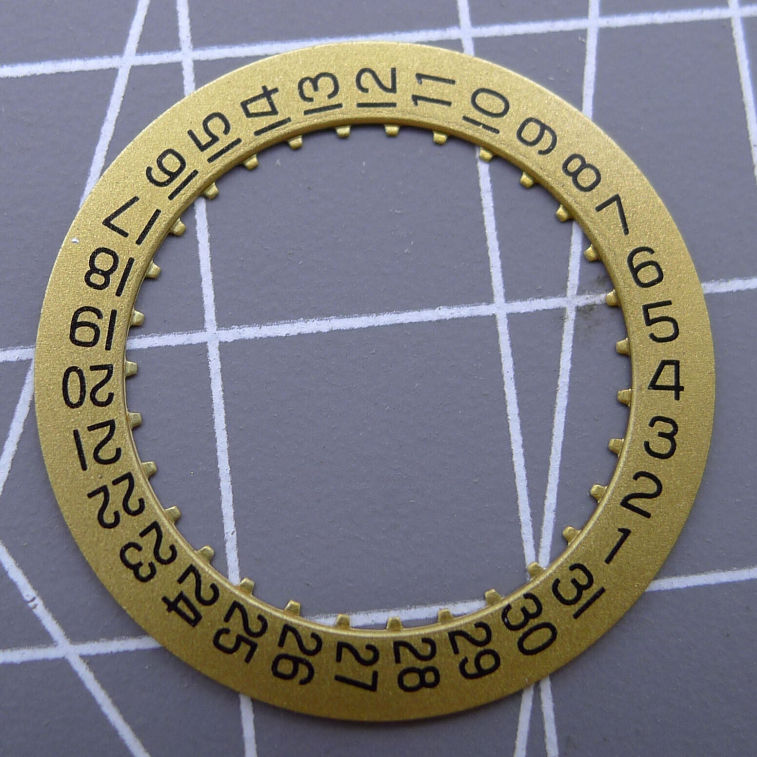 Golden Date Disk Wheel for ETA Movements - Upgrade Your Watch Now ...