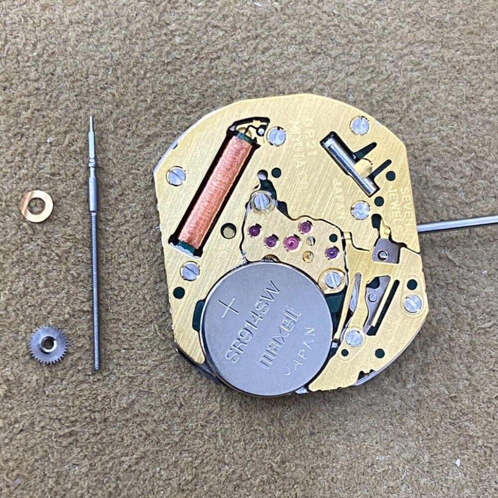 Miyota OR21 Japan quartz movement watch part for precise timekeeping and durability.