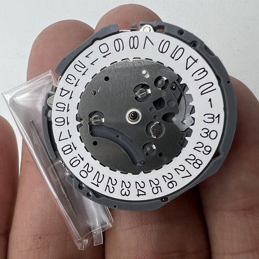 Hattori Epson TMI VK68A quartz watch movement, Japan-made precision for timekeeping accuracy
