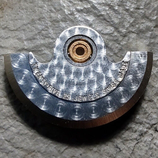 Rotor oscillating weight for ETA2671 movement, durable replacement watch part enhancing timepiece precision.