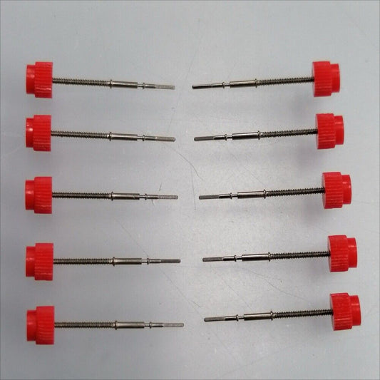 Swiss Made watch winding stem compatible with ETA G15.211, G15.261, G15.212 movements for precise repairs.