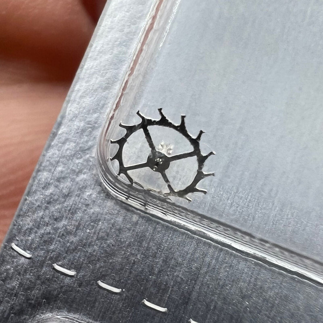 Escape wheel for NH35 NH36 watch movement, precision Japan-made part by Seiko, durable fit.
