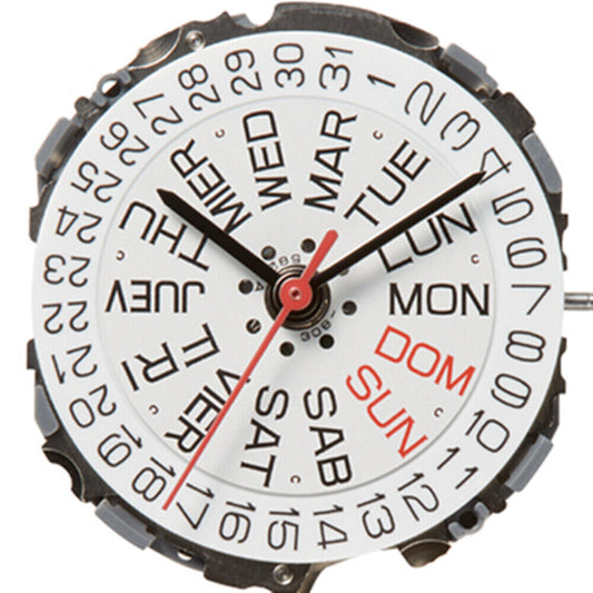 Miyota Citizen 2S65 Japan Quartz watch movement with precision timekeeping for accessories.