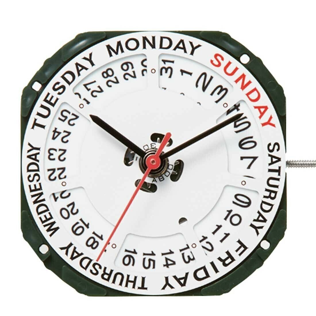 Miyota 2350 Japan Quartz Movement watch mechanism for precise timekeeping by Miyota.