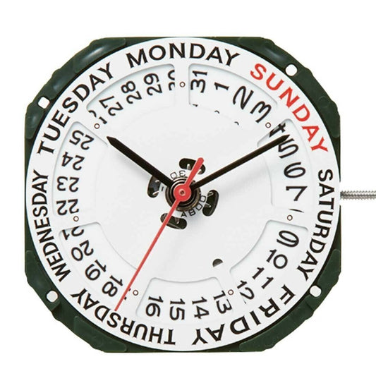 Miyota 2350 Japan Quartz Movement watch mechanism for precise timekeeping by Miyota.