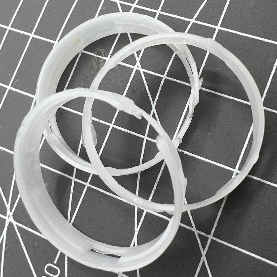 1. 24mm watch case spacer ring for Miyota 2105 movement, secure fitting accessory.  