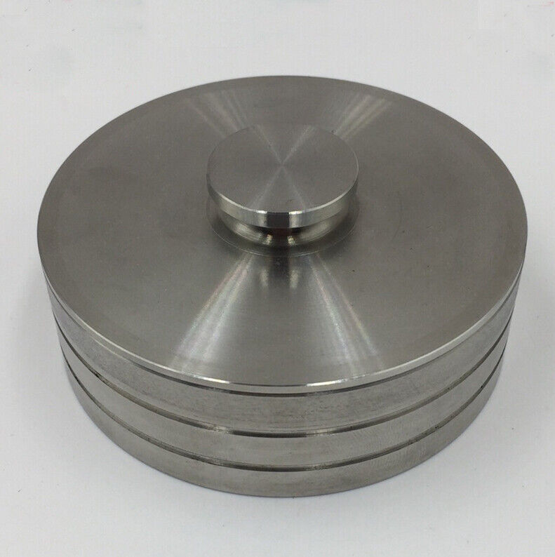 Stainless Steel Watch Oil Benzine Cup 76mm with Anti-Leak Cover for Precise Watch Repair