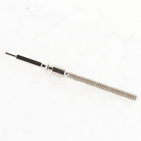 Swiss Made Original watch stem for ETA C01.211 movement, part #4107, fit for precise repairs.