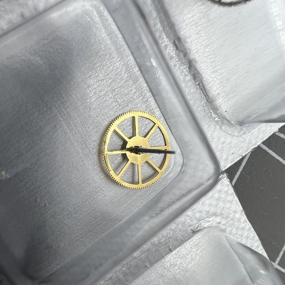 Second wheel watch part for China Made 2836 movement, precision gear for watch repair