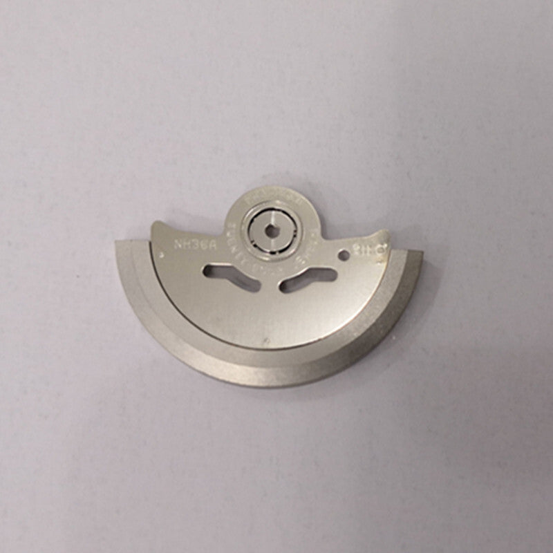 Rotor oscillating weight for NH35 NH36 watch movement, precision spare part for smooth functionality.