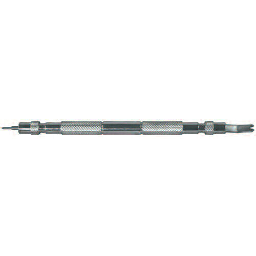 Horotec MSA10.302 precision tool for fitting and removing spring bars in watch repairs and adjustments.