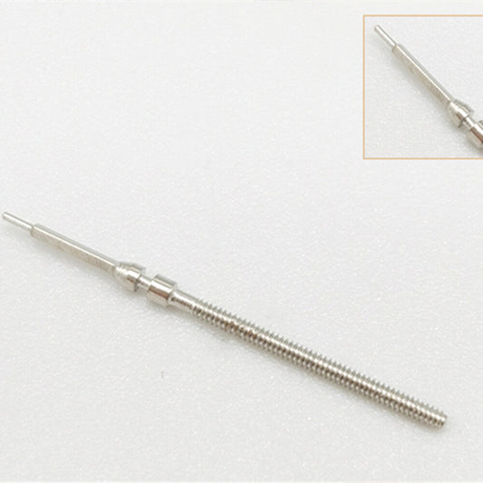 Set of 10 Mingzhu watch winding stems for 2813 and 8205 movements, compatible replacement parts.