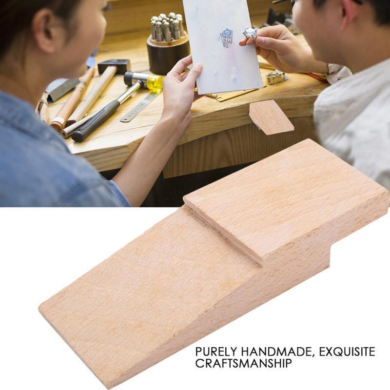 Set of 3 wood stoppers for jewelry making, perfect for engraving and jeweler benchwork tasks.