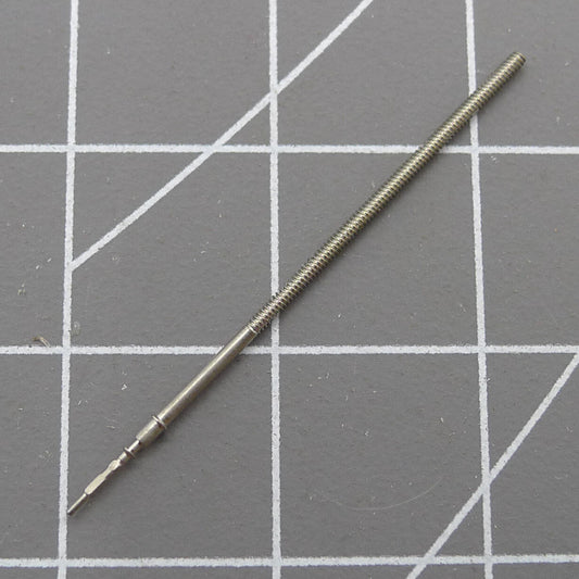 Replacement winding stem for Epson VR33, VR32, VR34, VR3G quartz watch movements, precise fit.
