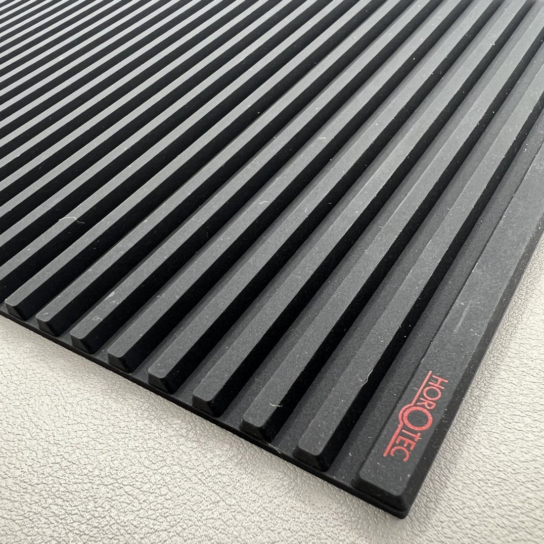 Horotec Schwarz silicon non-slip mat MSA24.223 with 32 indentations for watch repairs