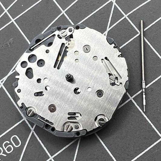 Hattori Epson TMI VH61A quartz watch movement for precise timekeeping in watch accessories.
