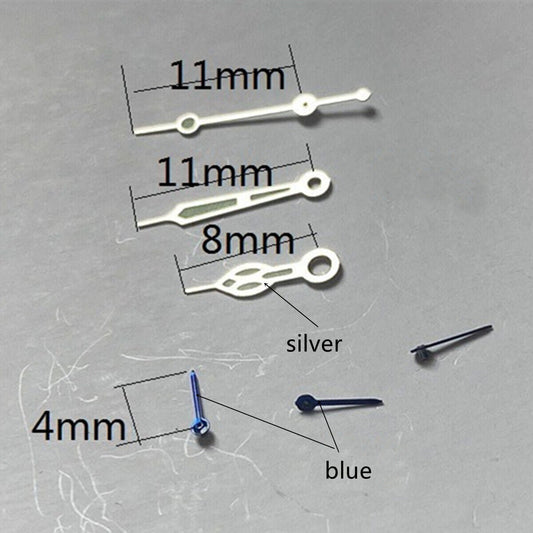 Green lume blue small second hand for Miyota OS10 OS20 OS22 OS60 OS80 watch accessories