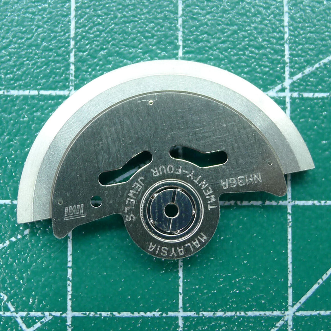 Wholesale Movement oscillating weight rotor for NH35/NH36 watch movements, precision replacement part.