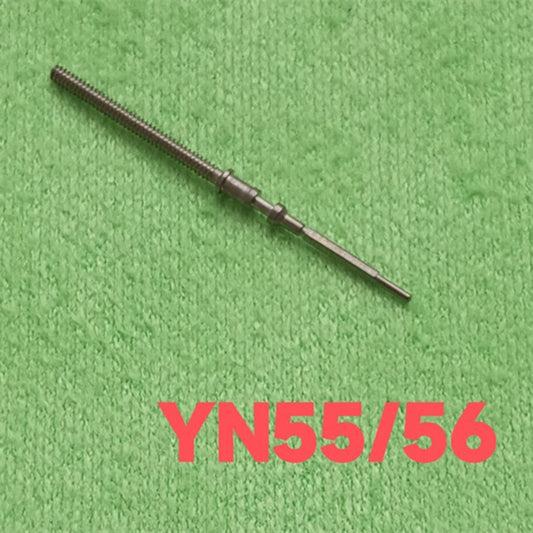 Movement watch winding stem for YN55 YN56 spare part, compatible with precision watch repairs.