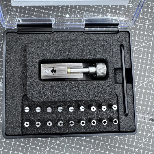 Bergeon Swiss 3010 tool for watch crowns, cases, and hand tubes ? precision watch accessory.