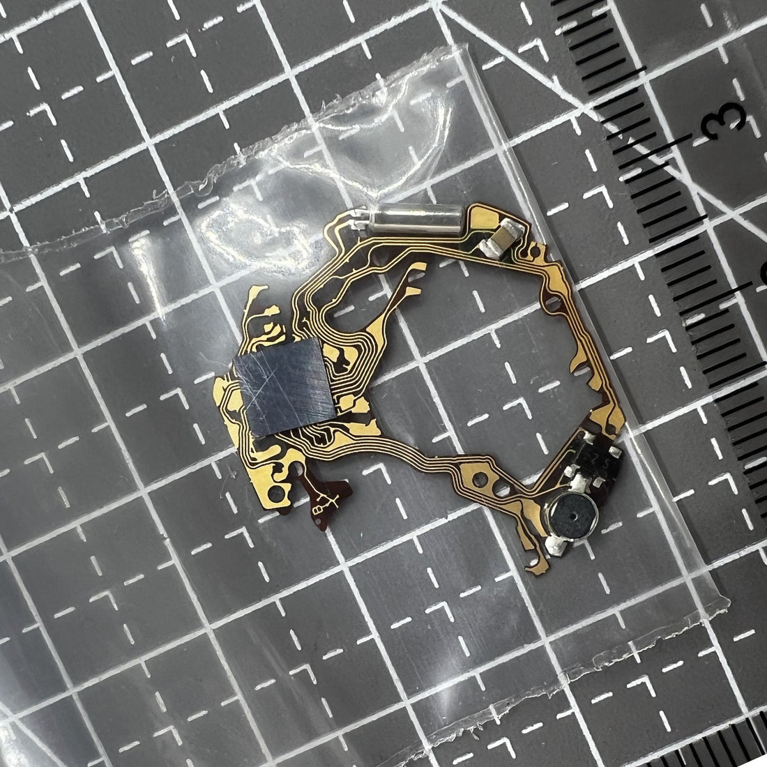 Original Seiko 5T52B quartz movement circuit board for precise watch accessory repair and replacement