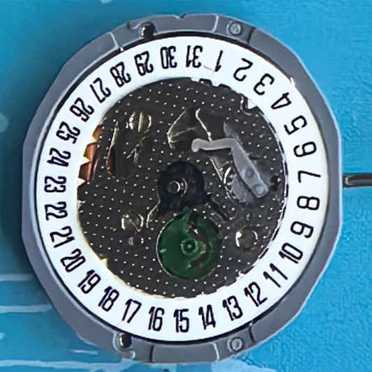 Miyota 1L15 quartz watch movement with 2 hands, precise Japanese craftsmanship for accessories