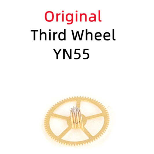 1. Japan-made Epson YN55 watch third wheel gear, precise movement replacement part.  