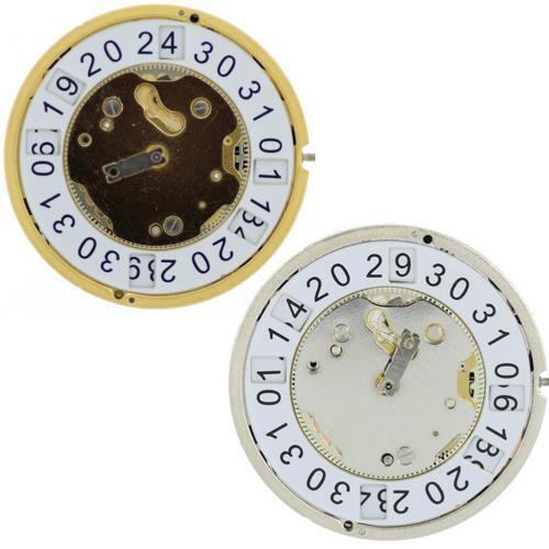 Ronda 4210B quartz watch movement, precise timekeeping mechanism for watch repair and assembly.