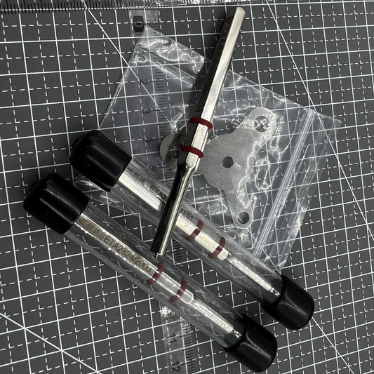 Rotor oscillating weight ball bearing remover tool for ETA2824, ETA2000, ETA2671, NH36 movements.