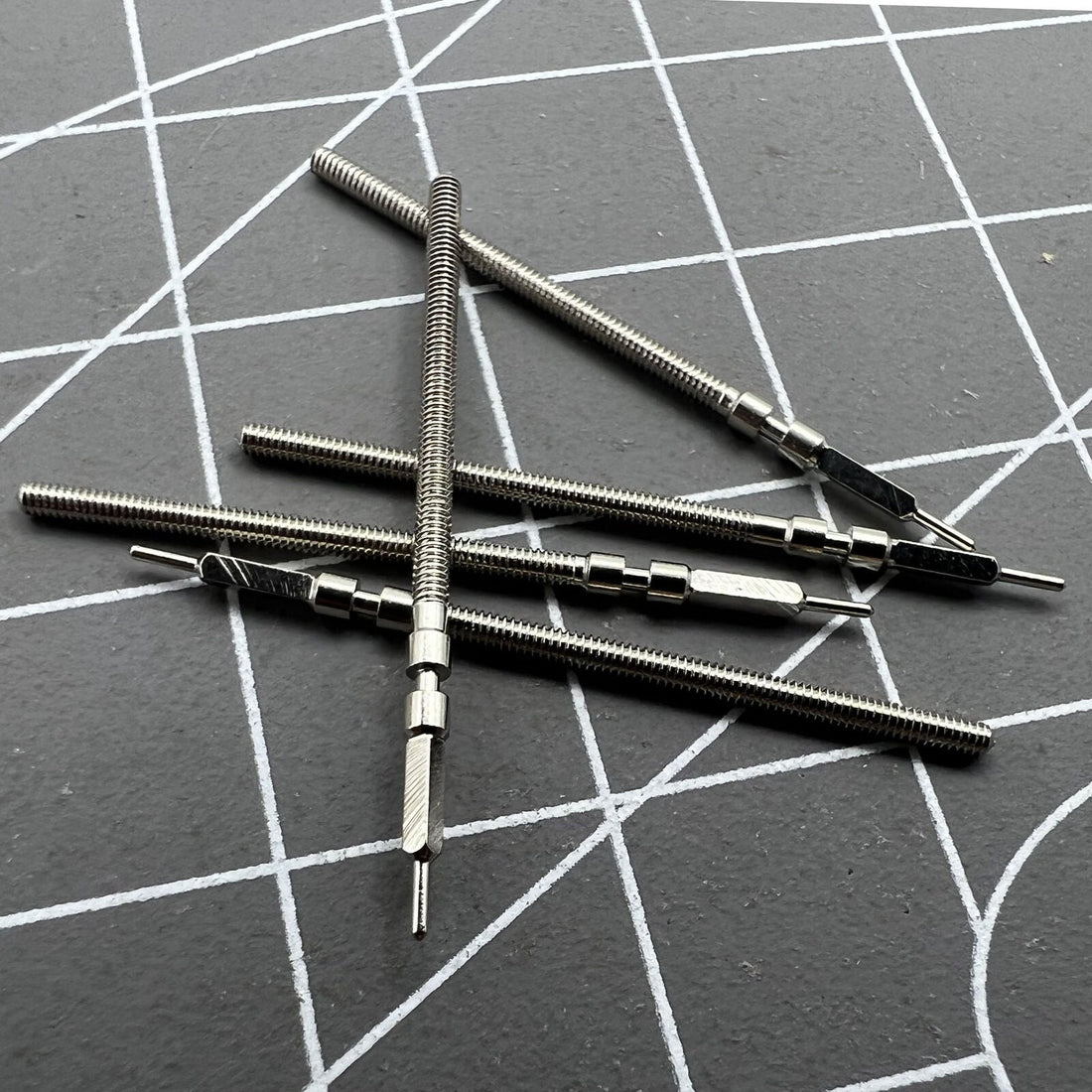 1. Precision watch winding stem for Seagull ETA 6497-1 ST3600 movement with durable metal design.  
