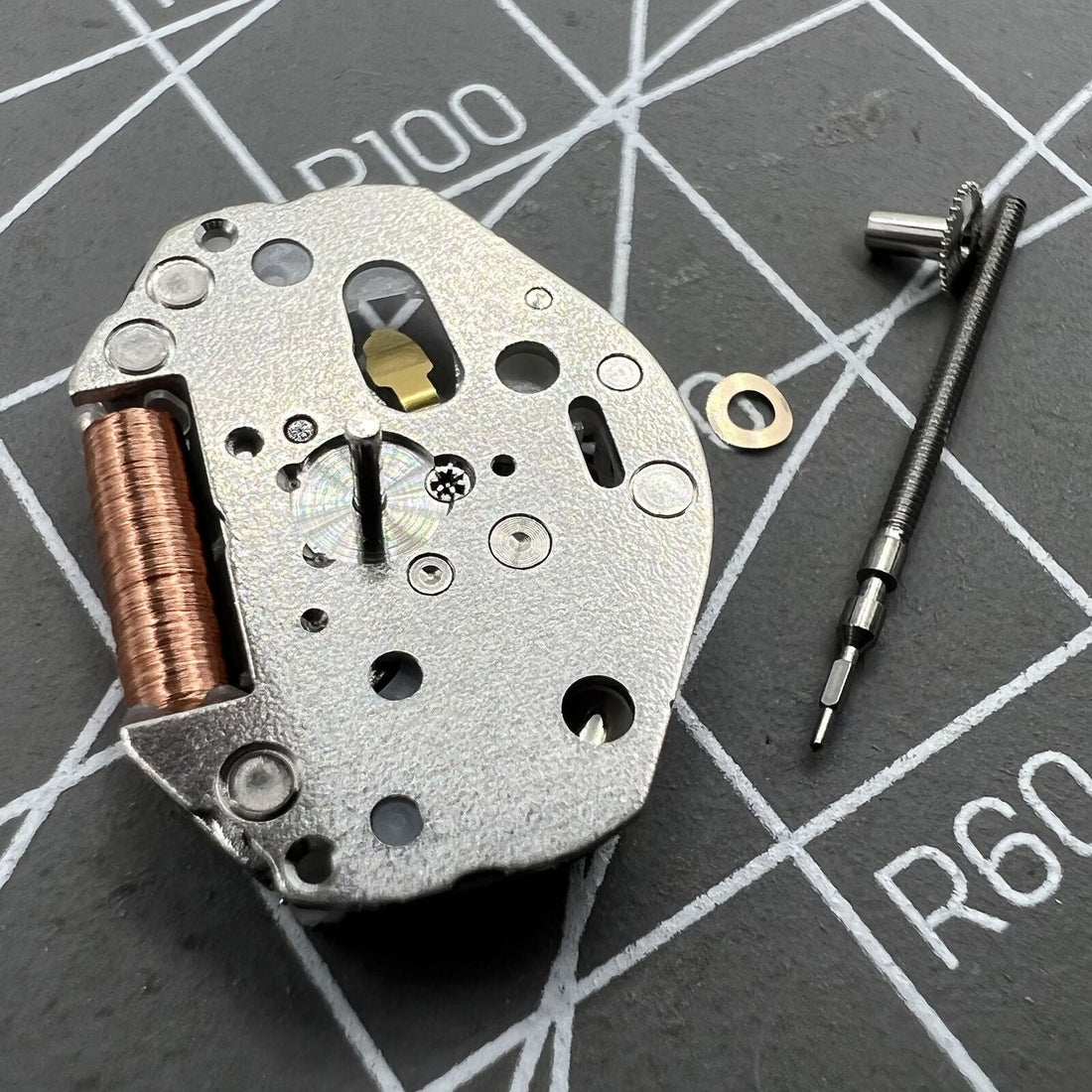 Miyota 2026 quartz watch movement, precision Japanese craftsmanship for reliable timekeeping.