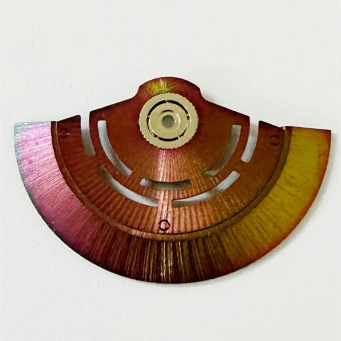 Red steel rotor oscillating weight with ball bearing for Asian 7750 7751 7753 watch movements