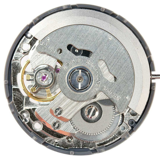 Seiko SII NH38A automatic watch movement, Japan-made for precise timekeeping and durability.