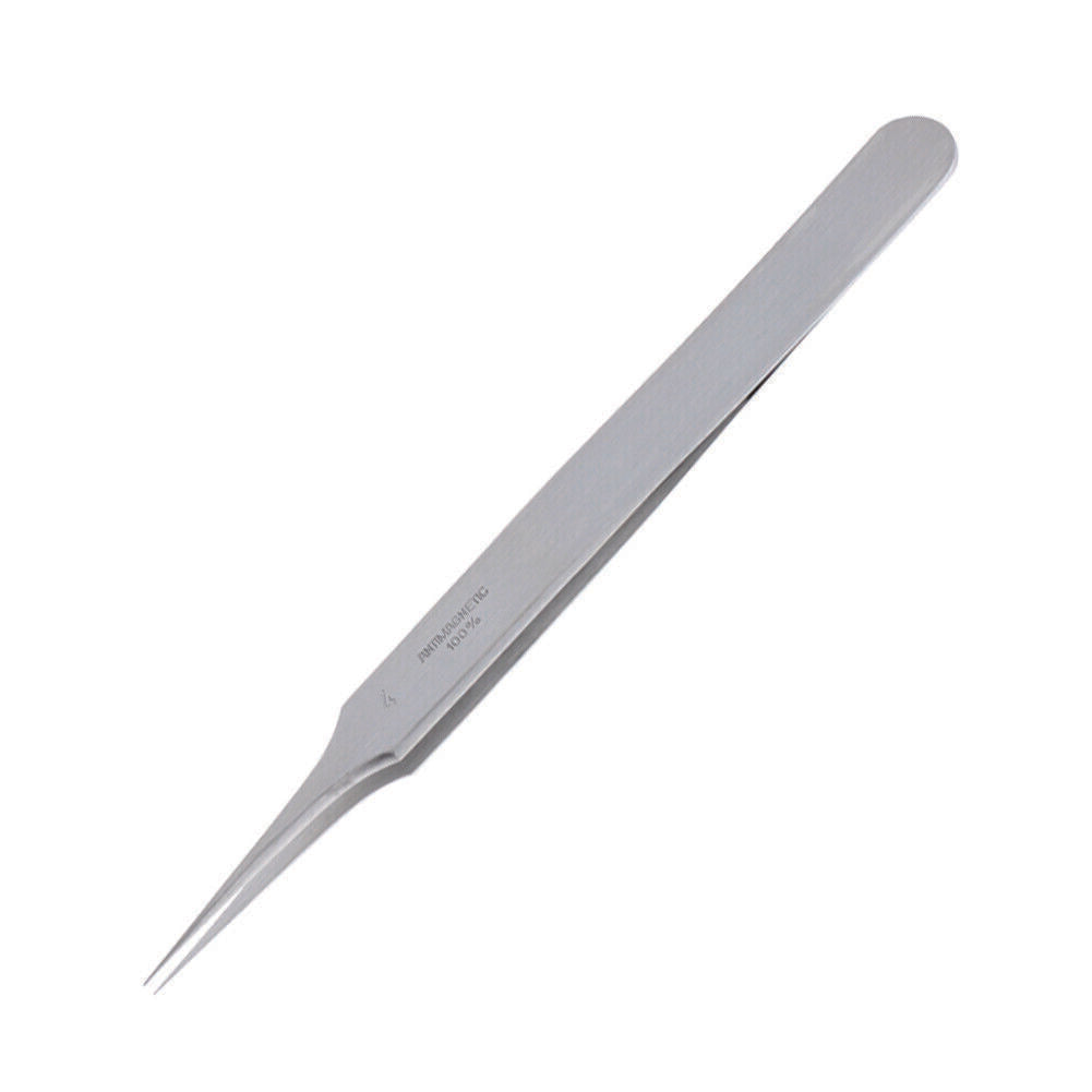 Horotec MSA12.302-F1 steel tweezer for watchmakers, 100% antimagnetic, precise watch accessory.